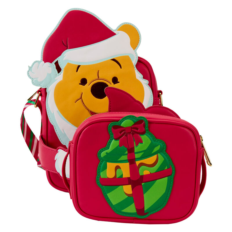 Imagen 2 - Bolso Bandolera Santa Pooh Winnie The Pooh Disney Loungefly