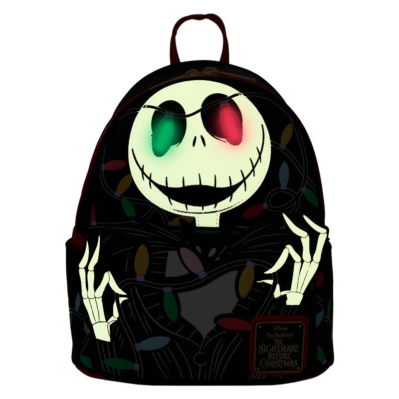 Imagen de Mochila Smiling Jack Pesadilla Antes De Navidad Disney Loungefly parte de nuestra colección en Espadas y más, sitio oficial.