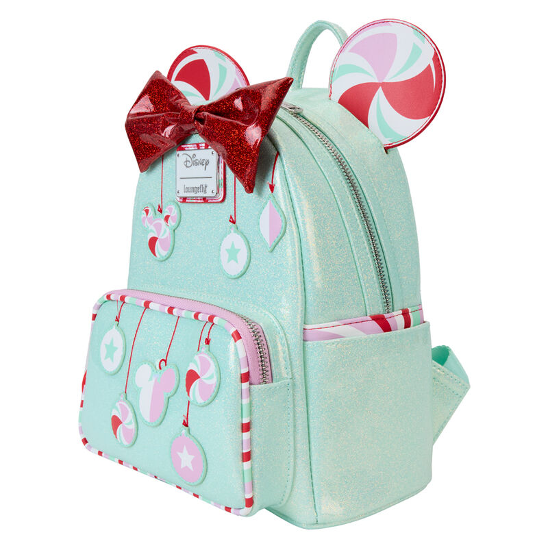 Imagen de Mochila Holiday Minnie Disney Loungefly parte de nuestra colección en Espadas y más, sitio oficial.