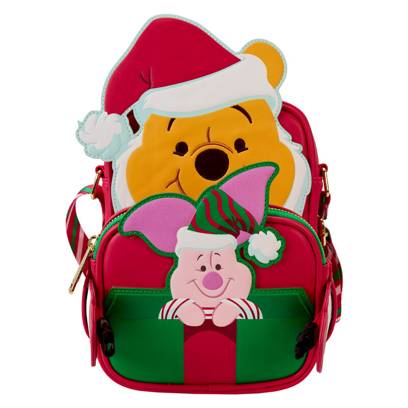 Imagen 3 - Bolso Bandolera Santa Pooh Winnie The Pooh Disney Loungefly