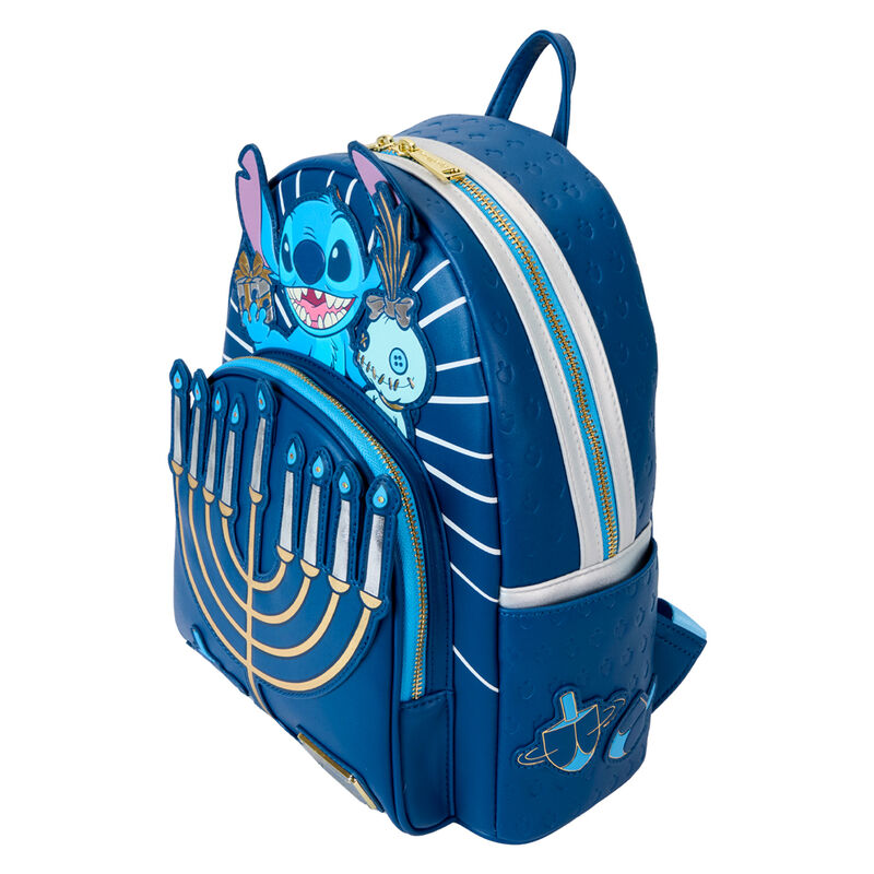 Imagen de Mochila Menorah Stitch Disney Loungefly parte de nuestra colección en Espadas y más, sitio oficial.