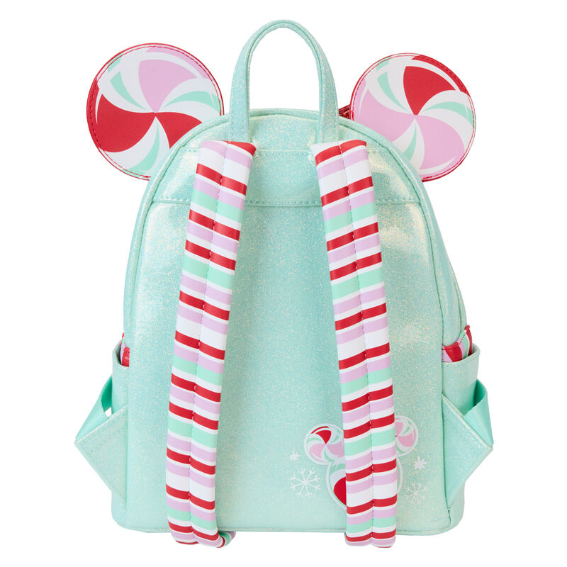 Imagen de Mochila Holiday Minnie Disney Loungefly parte de nuestra colección en Espadas y más, sitio oficial.