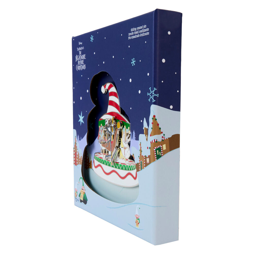 Imagen 2 de Pin Town Carousel Pesadilla Antes De Navidad Disney Loungefly
