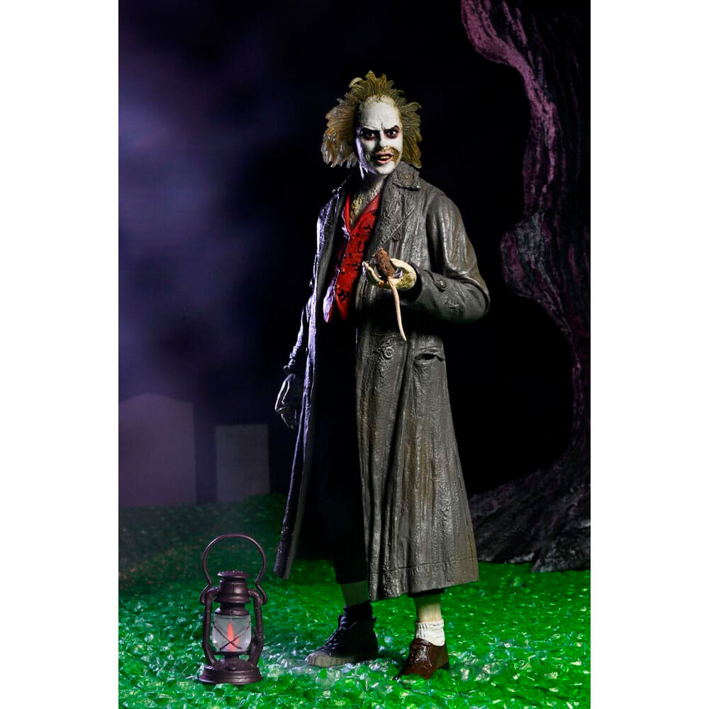 Imagen 2 - Figura Ultimate Beetlejuice: Tour Guide The Bio-exorcist Beetlejuice 1988 18Cm