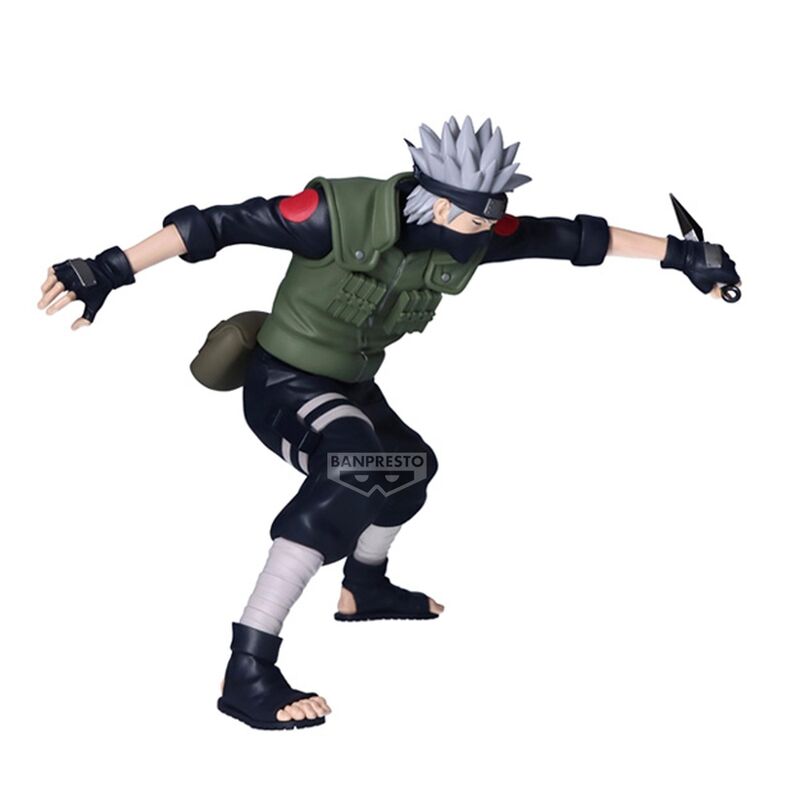 Imagen de Figura Kakashi Hatake Vibration Stars Naruto Shippuden 13Cm parte de nuestra colección en Espadas y más, sitio oficial.