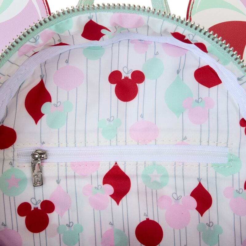 Imagen de Mochila Holiday Minnie Disney Loungefly parte de nuestra colección en Espadas y más, sitio oficial.
