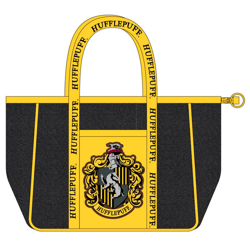 Imagen 1 - Bolsa Playa Premium Hufflepuff Harry Potter