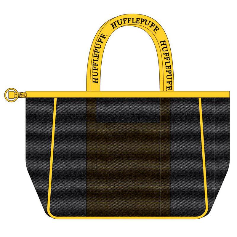 Imagen 2 - Bolsa Playa Premium Hufflepuff Harry Potter