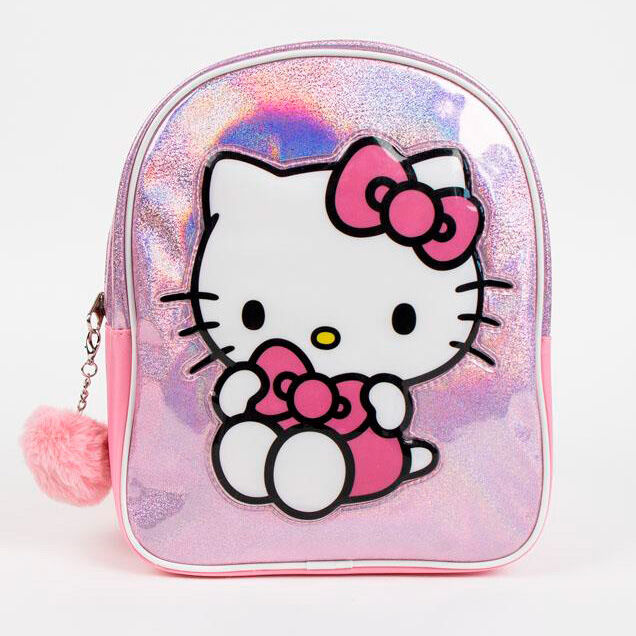 Imagen de Mochila Fantasia Hello Kitty 23Cm parte de nuestra colección en Espadas y más, sitio oficial.