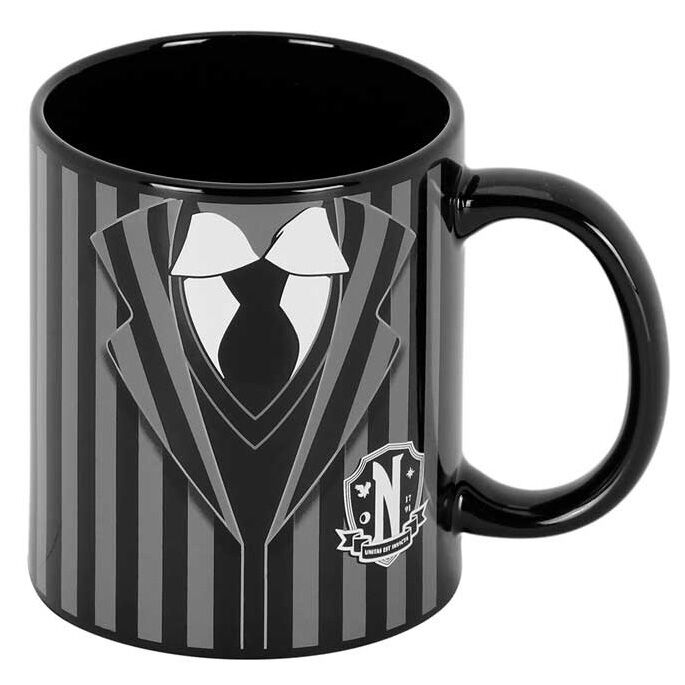 Imagen de Taza Uniform Miercoles parte de nuestra colección en Espadas y más, sitio oficial.