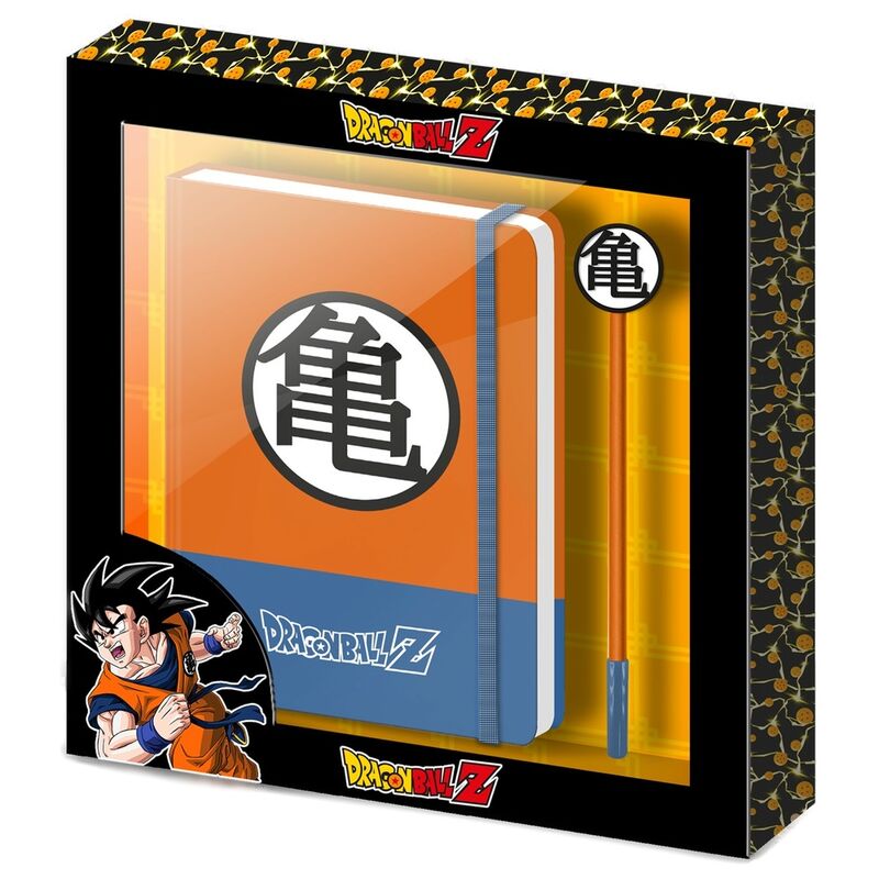 Imagen de Set Diario + Boligrafo Symbol Dragon Ball Z parte de nuestra colección en Espadas y más, sitio oficial.