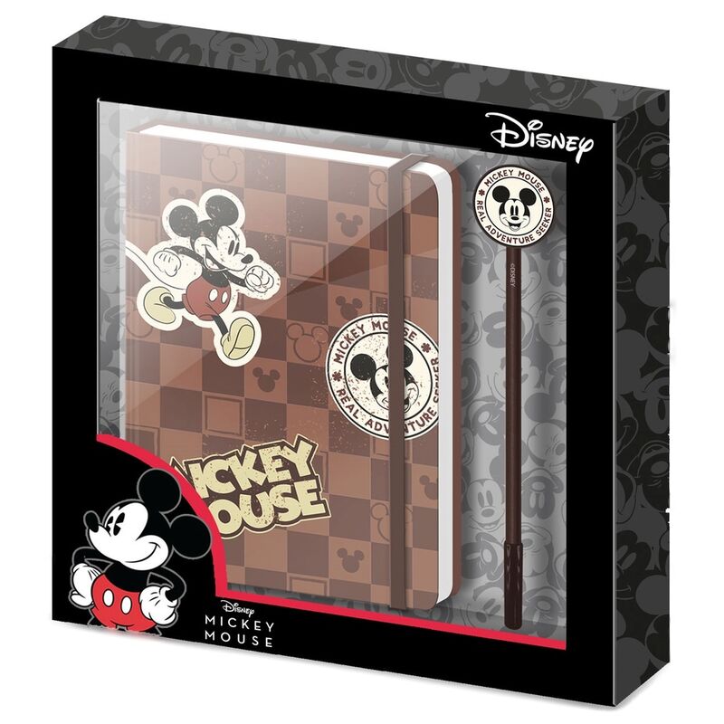 Imagen de Set Diario + Boligrafo Mickey Disney parte de nuestra colección en Espadas y más, sitio oficial.