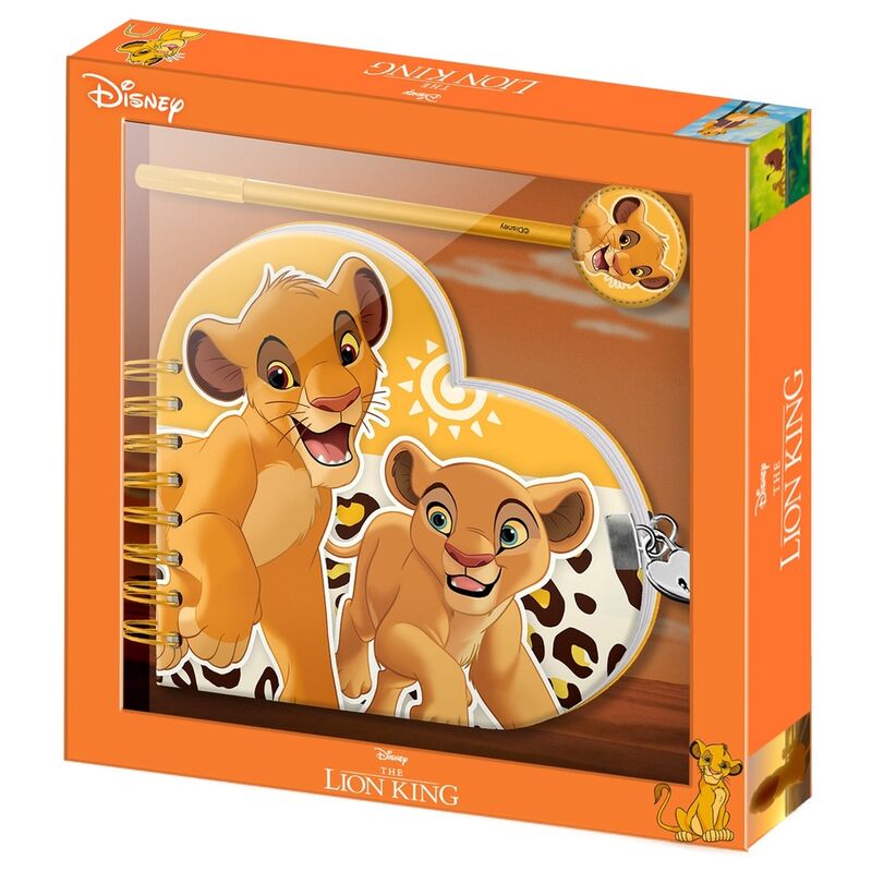 Imagen de Set Diario + Boligrafo El Rey Leon Disney parte de nuestra colección en Espadas y más, sitio oficial.