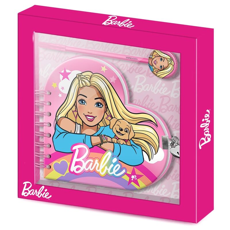 Imagen 1 - Set Diario + Boligrafo Barbie