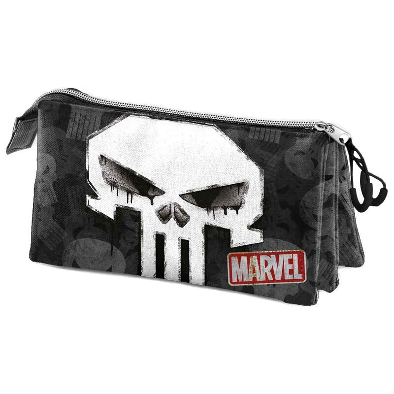 Imagen de Portatodo Skull Punisher Marvel Triple parte de nuestra colección en Espadas y más, sitio oficial.