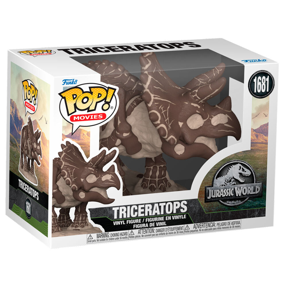Imagen 2 - Figura Pop Jurassic World Triceratops
