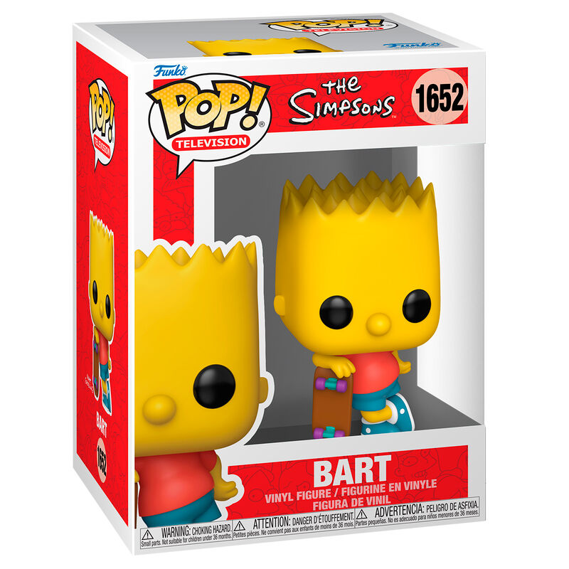 Imagen de Figura Pop The Simpsons Bart parte de nuestra colección en Espadas y más, sitio oficial.