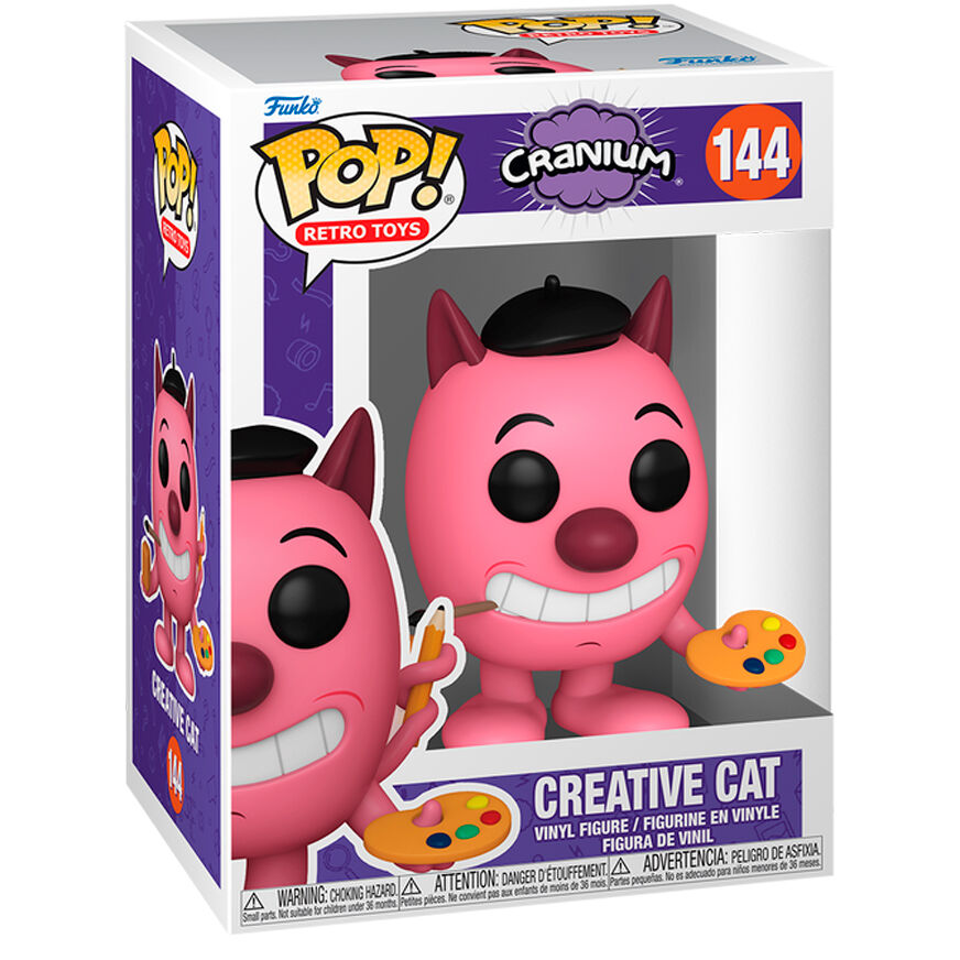 Imagen 2 - Figura Pop Cranium Creative Cat