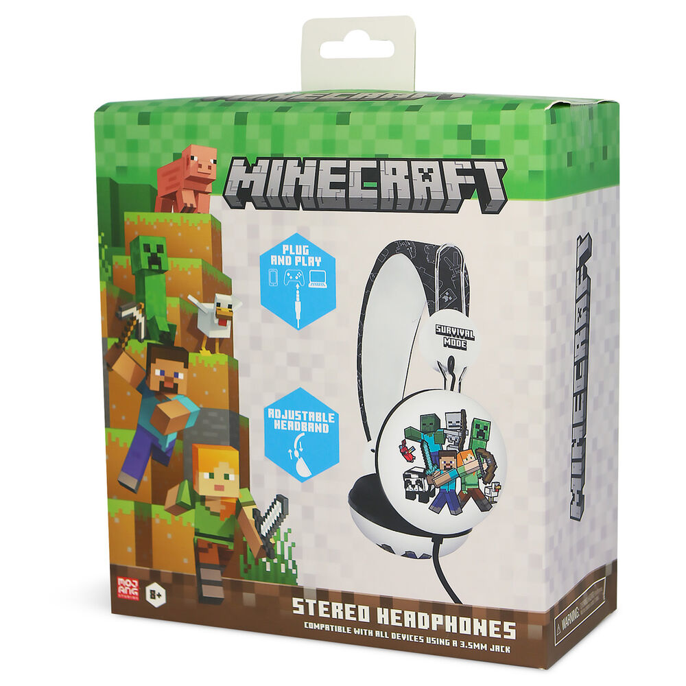 Imagen de Auriculares Universales Minecraft parte de nuestra colección en Espadas y más, sitio oficial.