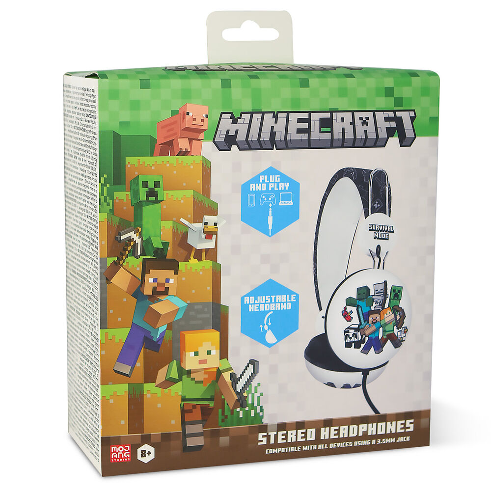 Imagen de Auriculares Universales Minecraft parte de nuestra colección en Espadas y más, sitio oficial.