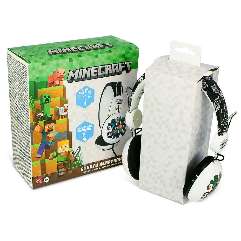 Imagen de Auriculares Universales Minecraft parte de nuestra colección en Espadas y más, sitio oficial.