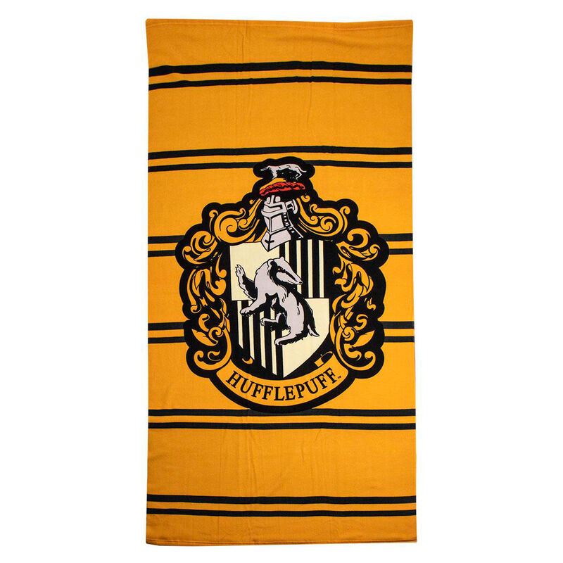 Imagen de Toalla Hufflepuff Harry Potter Microfibra parte de nuestra colección en Espadas y más, sitio oficial.
