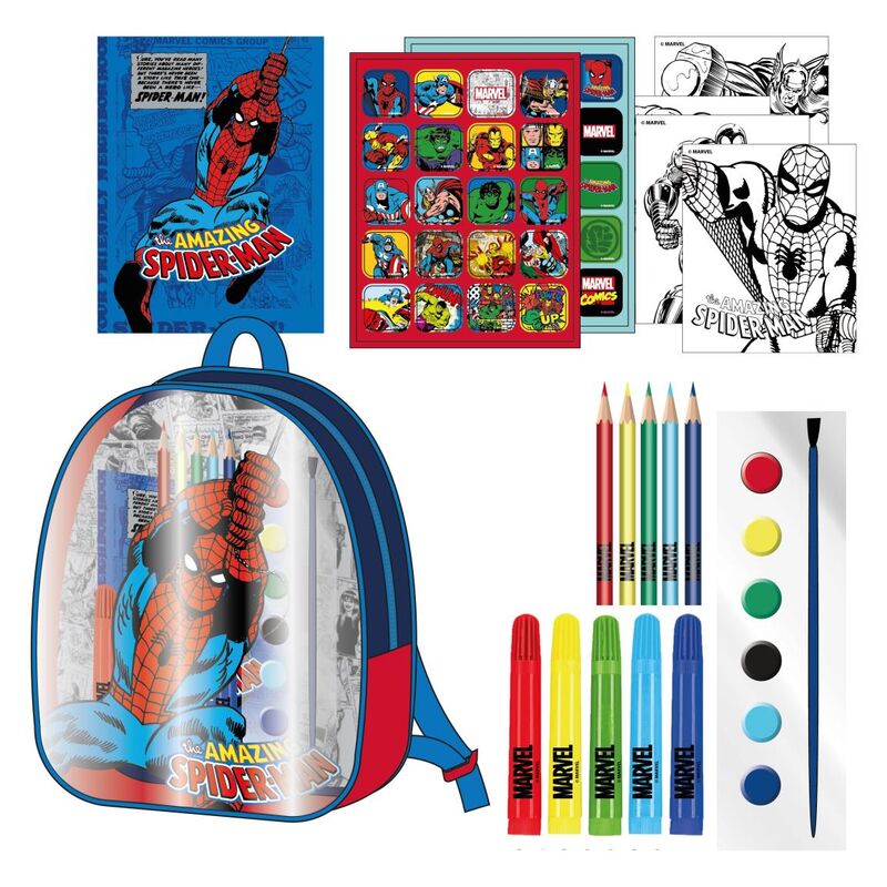 Imagen 1 - Set Papeleria Mochila Vengadores Avengers Marvel
