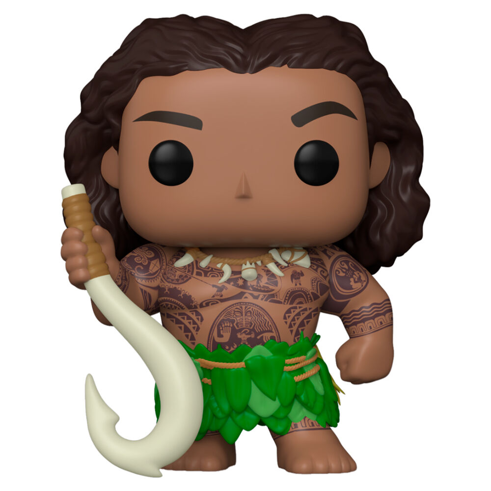 Imagen de Figura Pop Disney Vaiana Moana 2 Maui parte de nuestra colección en Espadas y más, sitio oficial.