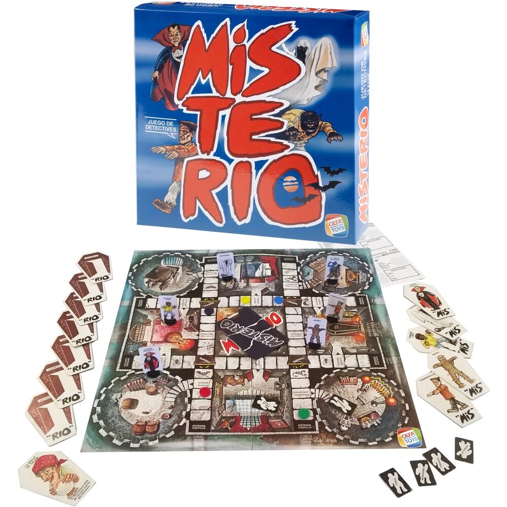 Imagen 2 de Juego Mesa Misterio Español