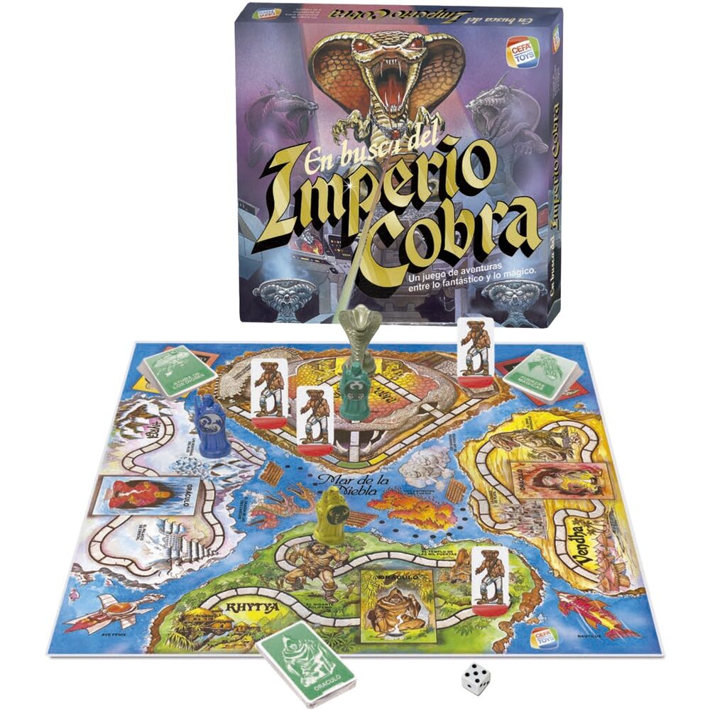 Imagen 2 de Juego Mesa En Busca Del Imperio Cobra Español