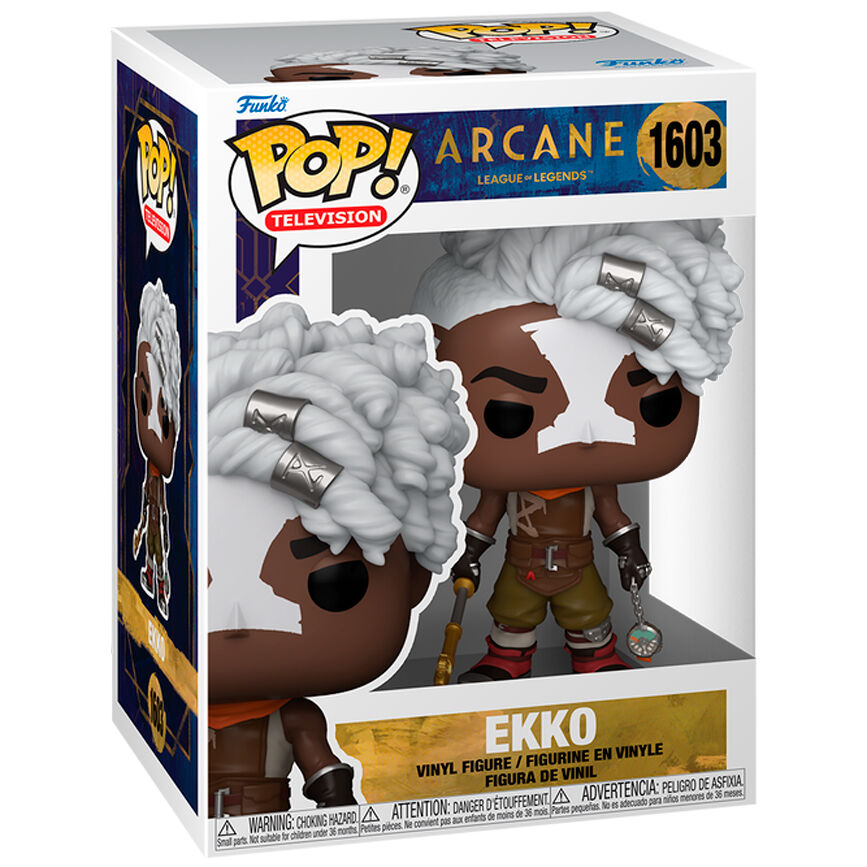 Imagen de Figura Pop League Of Legends Arcane Ekko parte de nuestra colección en Espadas y más, sitio oficial.