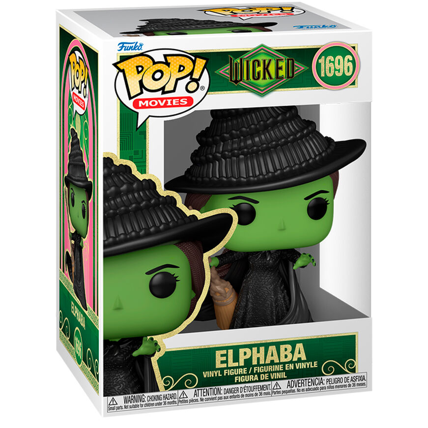 Imagen de Figura Pop Wicked Elphaba parte de nuestra colección en Espadas y más, sitio oficial.