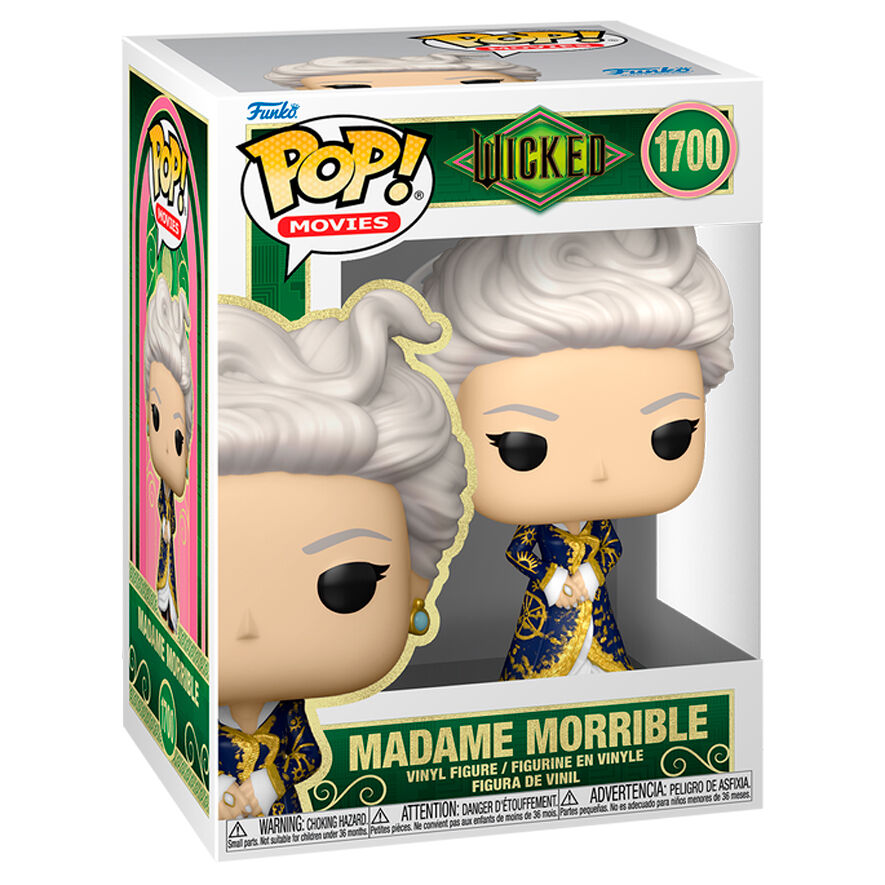 Imagen de Figura Pop Wicked Madame Morrible parte de nuestra colección en Espadas y más, sitio oficial.