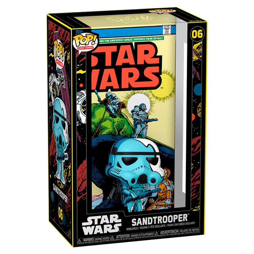 Imagen 2 - Figura Pop Comic Covers Star Wars Sandtrooper