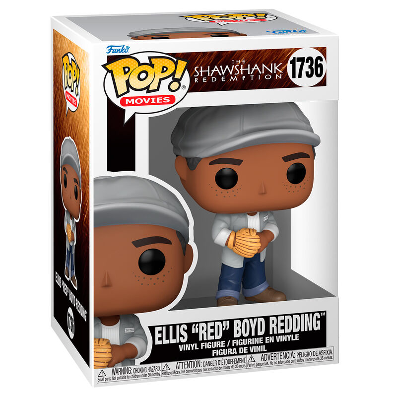 Imagen de Figura Pop Cadena Perpetua Ellis Red Boyd Redding parte de nuestra colección en Espadas y más, sitio oficial.