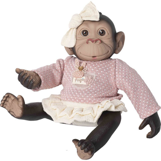 Imagen 2 - Muñeco Bebe Reborn Jersey Y Falda