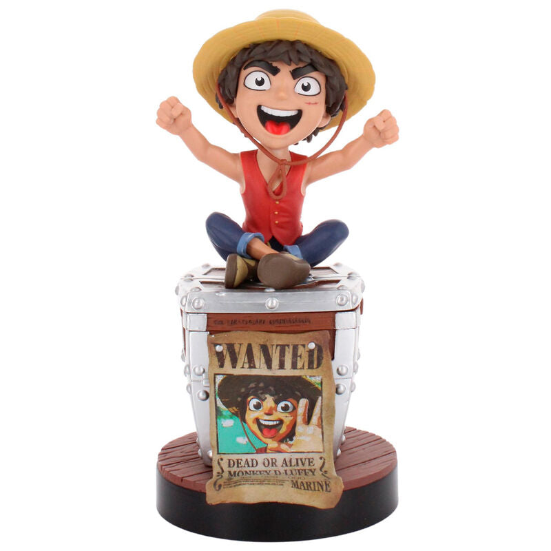 Imagen de Cable Guy Soporte Sujecion Wanted Poster Luffy One Piece 20Cm parte de nuestra colección en Espadas y más, sitio oficial.