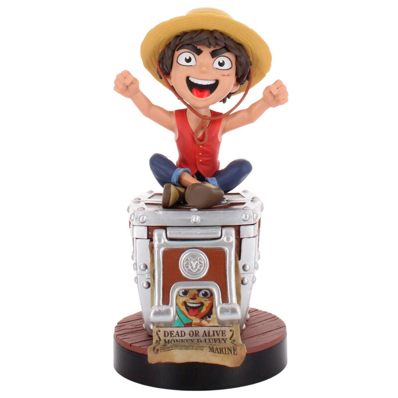 Imagen de Cable Guy Soporte Sujecion Wanted Poster Luffy One Piece 20Cm parte de nuestra colección en Espadas y más, sitio oficial.