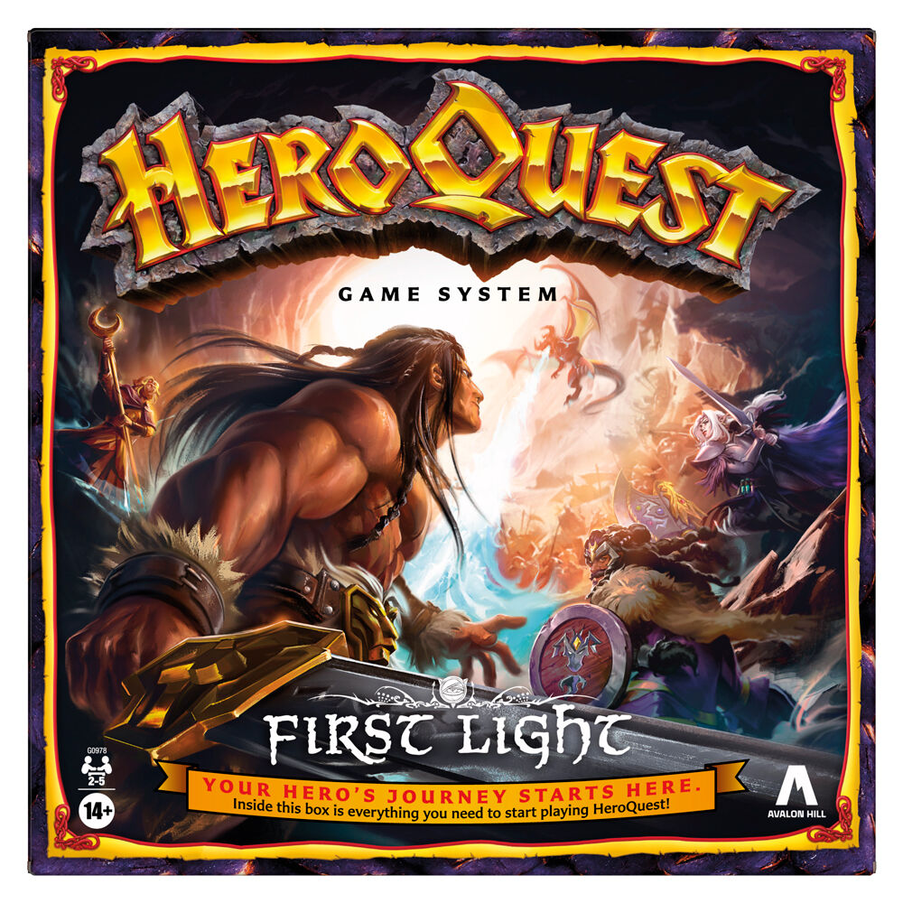 Imagen 1 - Juego Mesa First Light Hero Quest Español