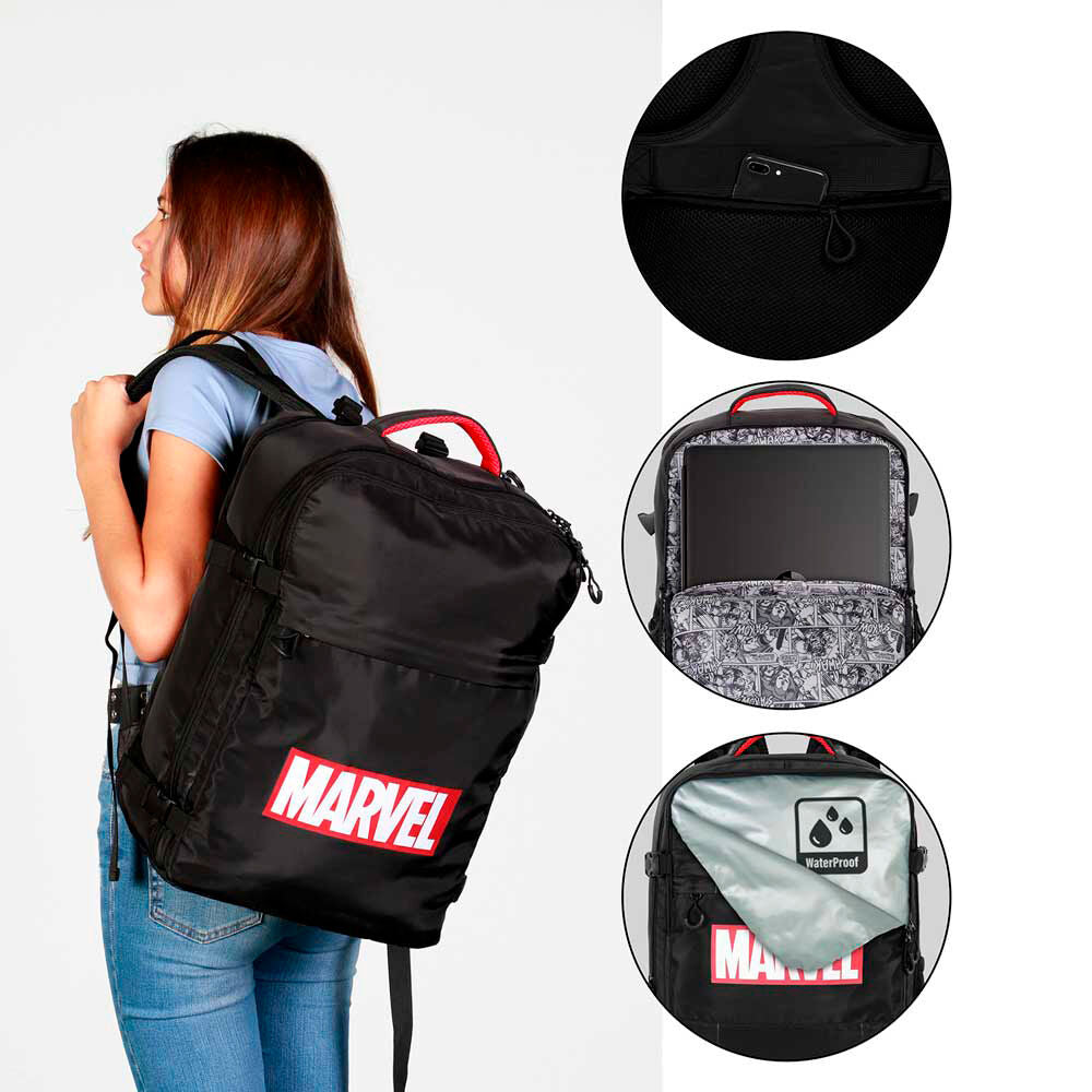 Imagen 4 - Mochila Comics Marvel 49Cm
