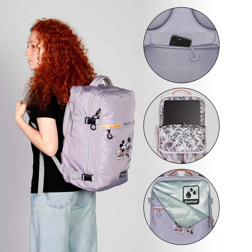 Imagen de Mochila Minnie & Mickey Disney 49Cm parte de nuestra colección en Espadas y más, sitio oficial.