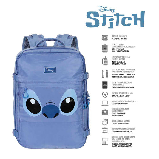 Imagen 2 - Mochila Stitch Disney 49Cm