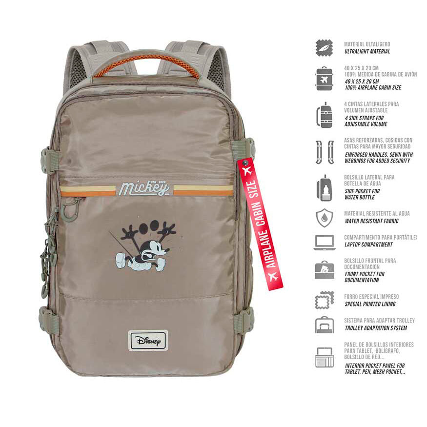 Imagen 2 - Mochila Mickey Disney 40Cm