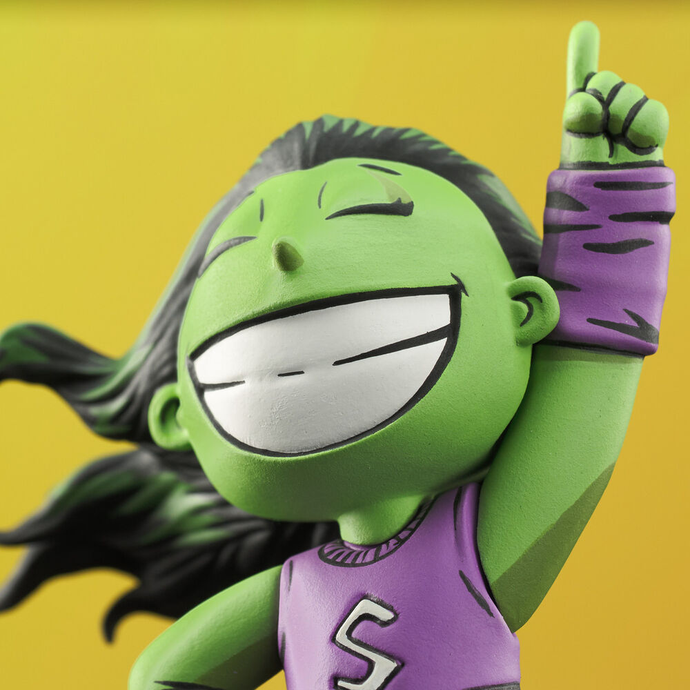 Imagen 5 - Figura She Hulk Animated Style Marvel 13Cm