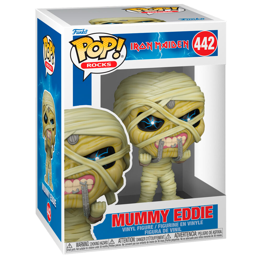 Imagen 2 - Figura Pop Rocks Iron Maiden Eddie Mummy