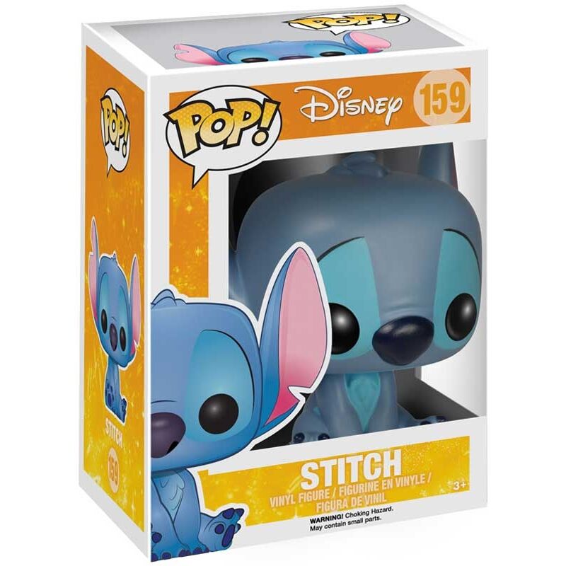 Imagen de Figura Pop Disney Stitch Seated parte de nuestra colección en Espadas y más, sitio oficial.