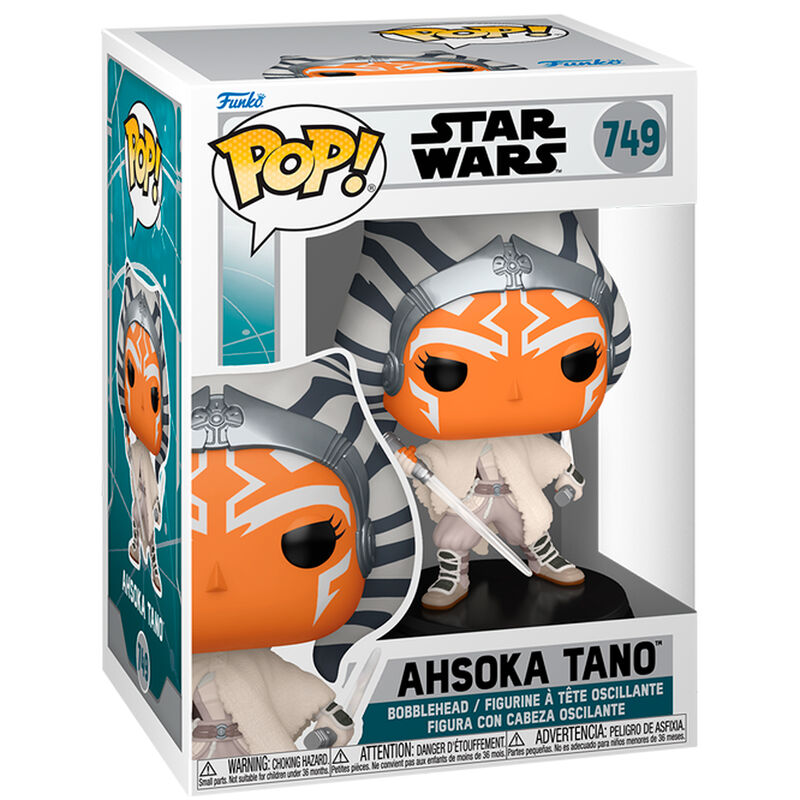 Imagen de Figura Pop Star Wars Ahsoka Tano parte de nuestra colección en Espadas y más, sitio oficial.