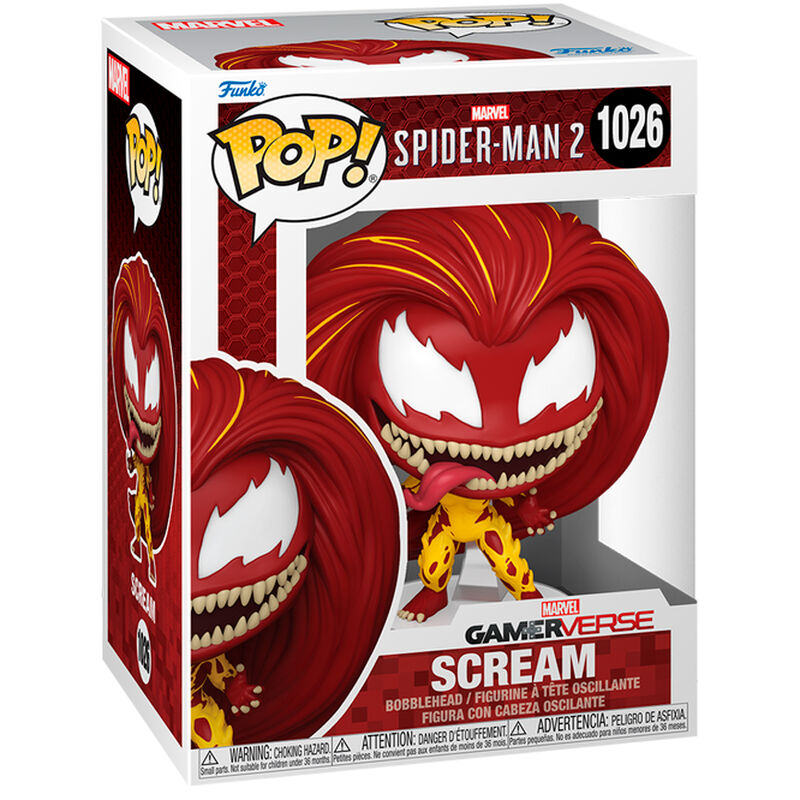 Imagen 1 - Figura Pop Marvel Spider-man 2 Scream