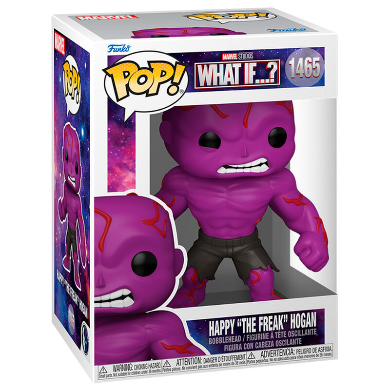 Imagen 1 - Figura Pop Marvel What If Happy The Freak Hogan