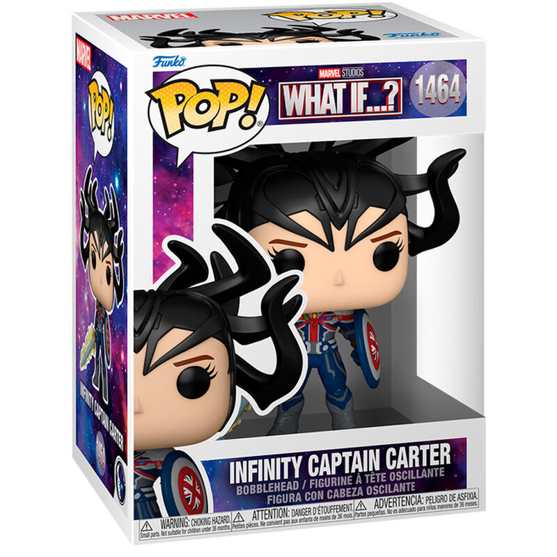 Imagen 1 - Figura Pop Marvel What If Infinity Captain Carter